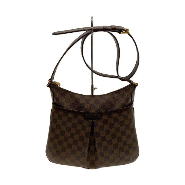 LOUIS VUITTON◆ブルームズベリPM_ダミエ・エベヌ_BRW/PVC/BRW