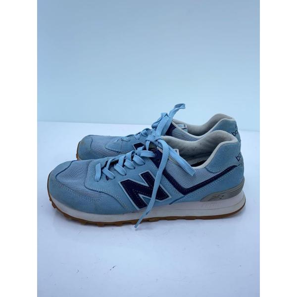 NEW BALANCE◆ニューバランス/ML574/28cm/BLU/スウェード