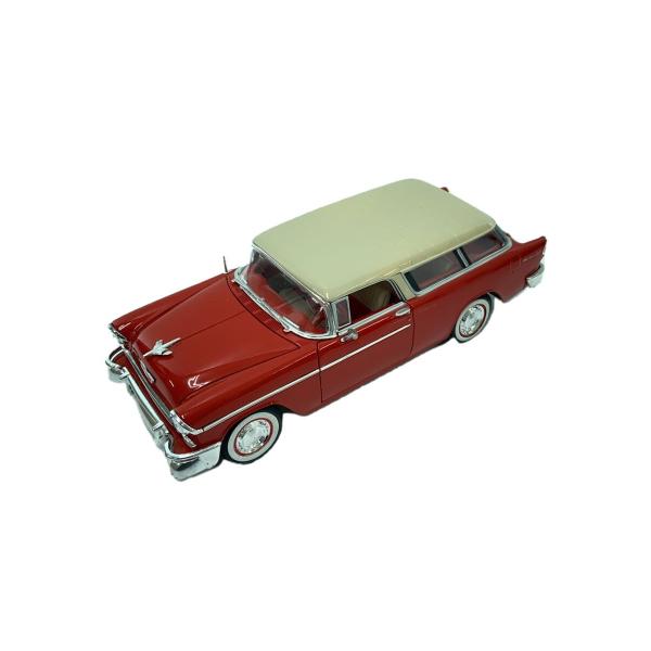 Maisto◆ミニカー/RED/1955chevrolet nomad/1/18/タイ製