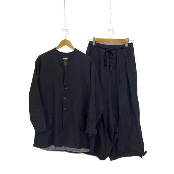 BISHOOL◆セットアップ/FREE/ウール/BLK