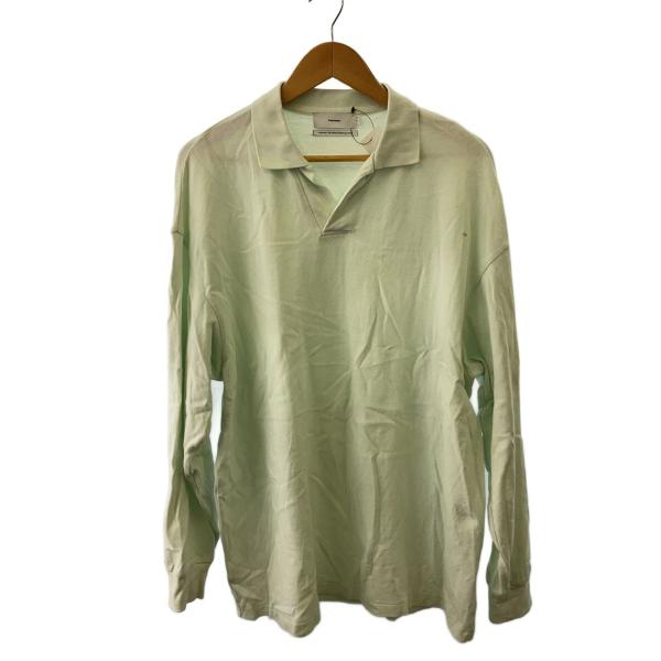 Graphpaper◆25SS/Cotton Pique Jersey L/S Skipper Po...