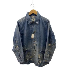 Lee◆VINTAGE LOCO JACKET/カバーオール/M/デニム/BLU/LM7320