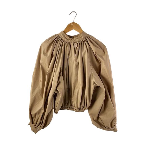 AMERI◆長袖ブラウス/FREE/--/BEG/無地/0181410430//