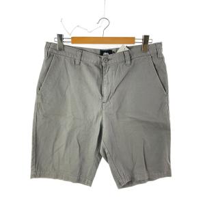 STUSSY◆ショートパンツ/32/コットン/GRY