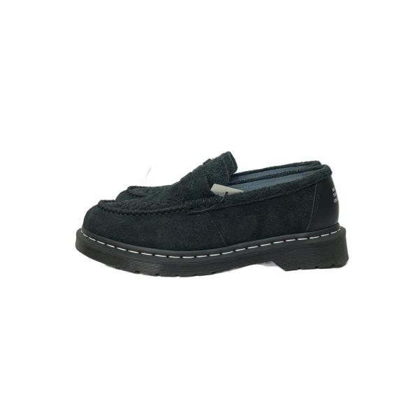 Dr.Martens◆ドレスシューズ/UK8/BLK/スウェード/242DMDMN-FW02