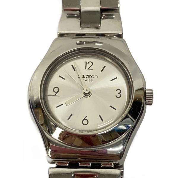 SWATCH◆クォーツ腕時計/アナログ/SLV/SR626SW