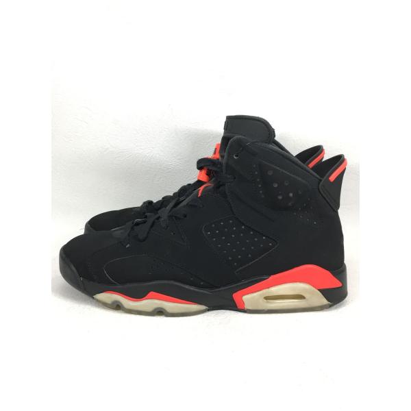 NIKE◆AIR JORDAN 6 RETRO/27.5cm/ブラック/黒/384664-060