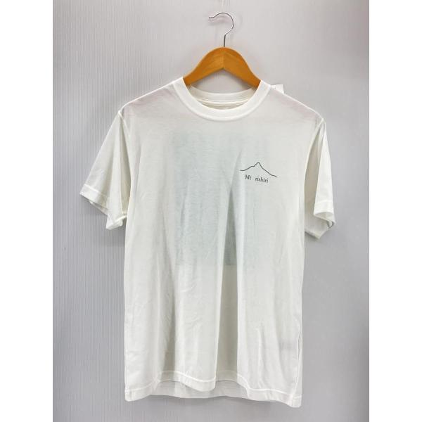 mont-bell◆Tシャツ/M/コットン/WHT/111414/利尻島限定/Mt rishiri