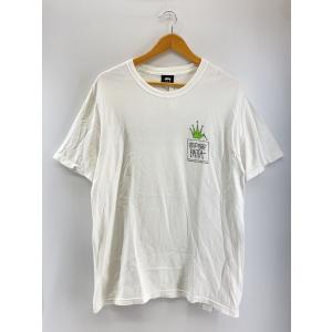 STUSSY◆Patta Champion Sound Tee/Tシャツ/M/コットン/WHT//
