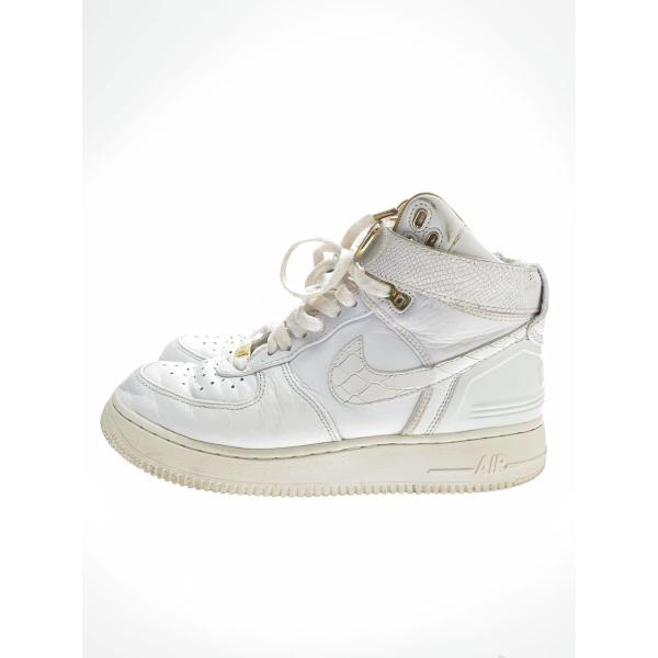 NIKE◆JUST DON AIR FORCE 1 HIGH/ハイカットスニーカー/25cm/WHT...