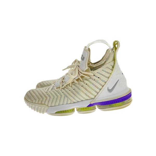 NIKE◆LEBRON XVI/レブロン/ホワイト/AO2588-102/28cm/WHT