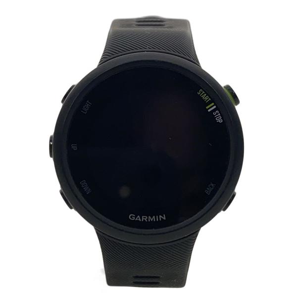 GARMIN◆スマートウォッチ/デジタル/ラバー/BLK/BLK