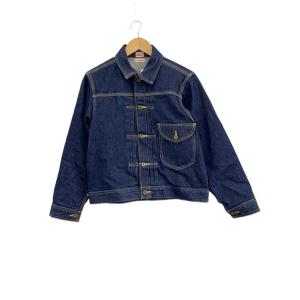 Lee◆COWBOY JACKET/100周年/Gジャン/L/デニム/IDG/無地/LM9832