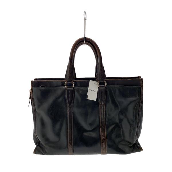 Ultima◆バッグ/レザー/BLK/無地//