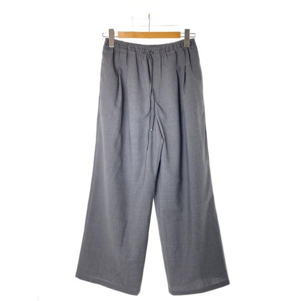 RETROVE/ボトム/36/ウール/GRY/無地/24-030-560-8150