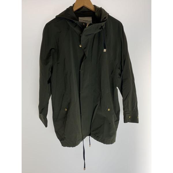 FRAMeWORK◆フードミドルブルゾン/36/コットン/GRN/19011220300030