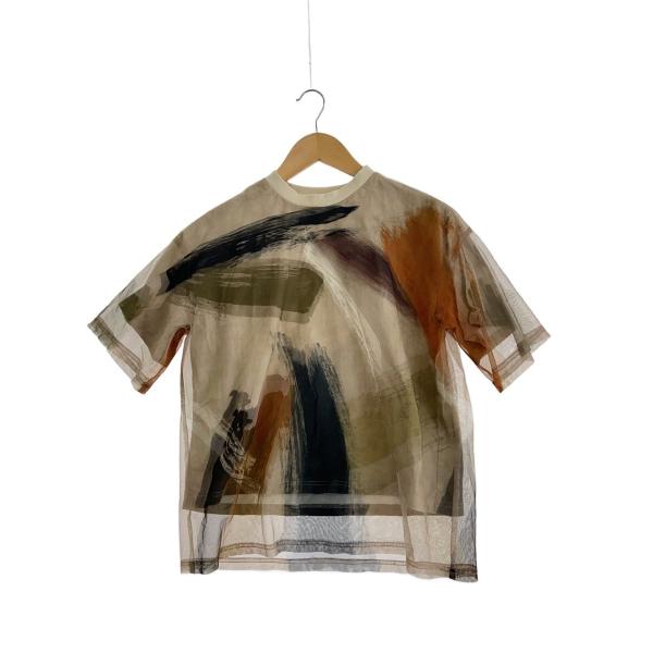 AMERI◆LOUISE ART TEE/FREE/ポリエステル/マルチカラー/0111034087...