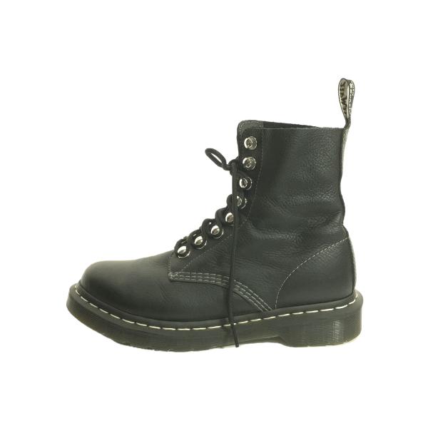 Dr.Martens◆ブーツ/UK6/BLK/レザー/1460PASCAL HDW/若干キズ有