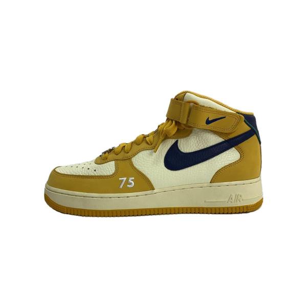 NIKE◆AIR FORCE 1 MID Paris/ハイカットスニーカー/28.5cm/イエロー/...