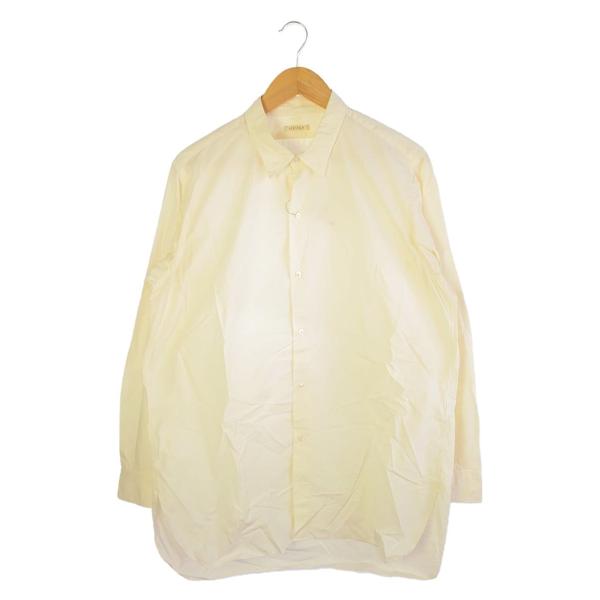 HEUGN◆JAMES/長袖シャツ/3/コットン/IVO/SHIRT042/? NULL ?