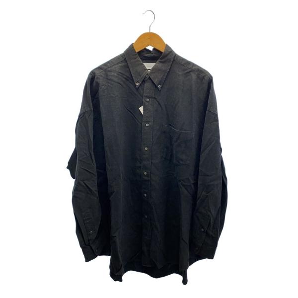 Graphpaper◆Linen Cupro L/S Oversized B.D Shirt/長袖シ...