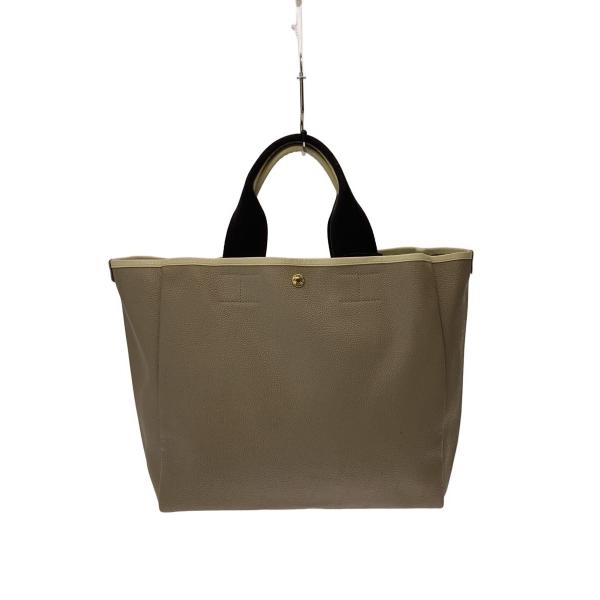 TREASURE TOPKAPI◆トートバッグ/レザー/グレー