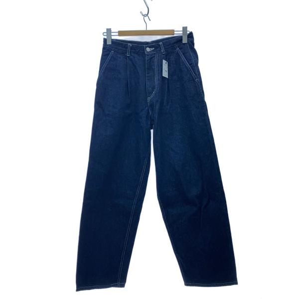 Graphpaper◆Selvage Denim Two Tuck Tapered Pants/コッ...