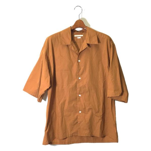 BLURHMS◆Chambray Open-collar Shirt/半袖シャツ/2/コットン/OR...