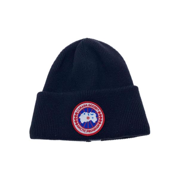 CANADA GOOSE◆ARCTIC DISC TOQUE/ニットキャップ/--/ウール/BLK/...