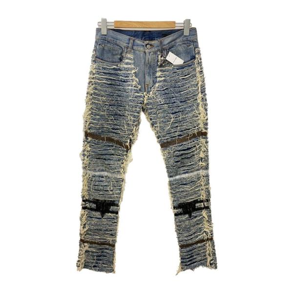 1017 ALYX 9SM(ALYX)◆BLACKMEANS/SHREDDED DENIM/--/デ...