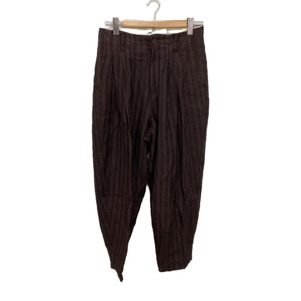Calmlence/Triple Pleated Wide Dobby Stripe/1/リネン/B...