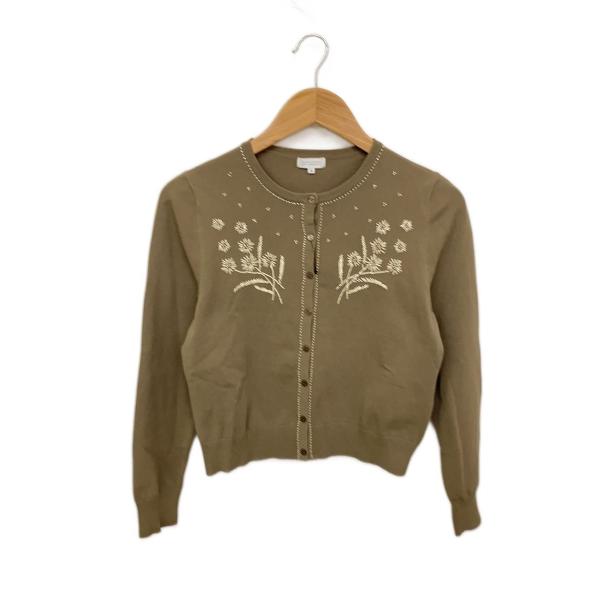 MACKINTOSH PHILOSOPHY◆カーディガン(薄手)/38/コットン/BEG/H5N14...