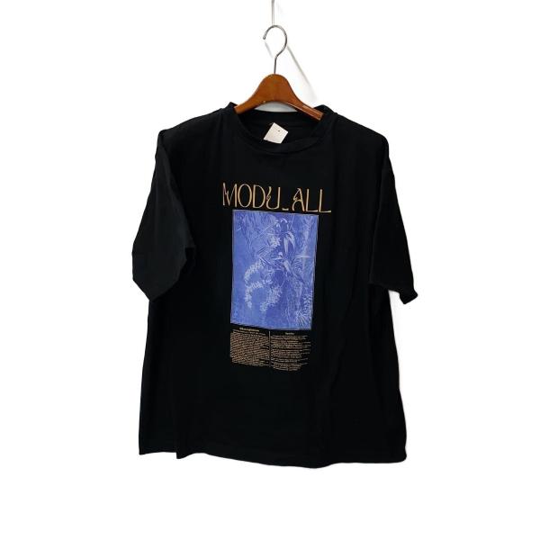 AMERI◆24SS/CONCEPT PRINT TEE/FREE/コットン/BLK/0141036...