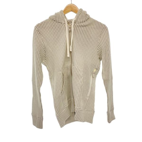 Seagreen◆ビッグワッフルパーカー/ジップパーカー/3/コットン/IVO/MSG19S846/...