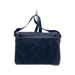 LOUIS VUITTON◇ヤック_ダミエ・ジェアン/ナイロン/BLK : セカンド