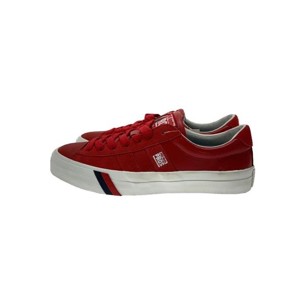 PRO-Keds◆O17ST ROYAL PLUS/ローカットスニーカー/25.5cm/レッド/レザ...