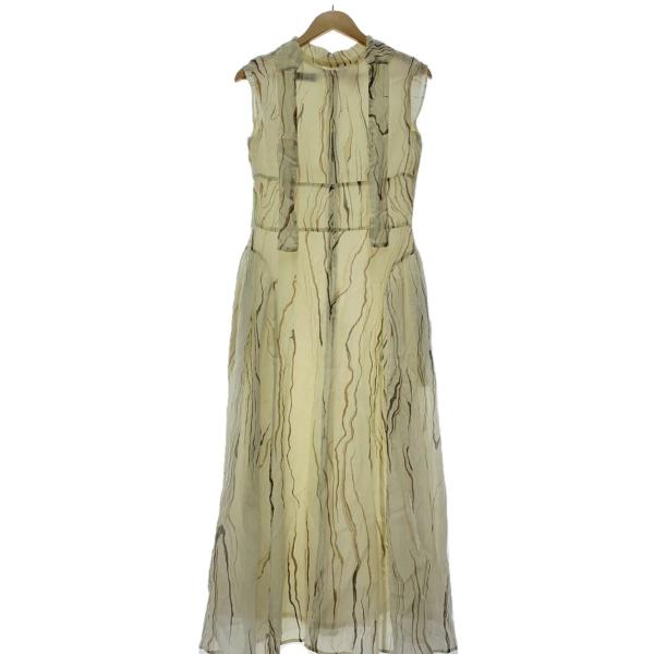 RIM.ARK◆20SS/Marble ink flowing dress/ワンピース/38/BEG...