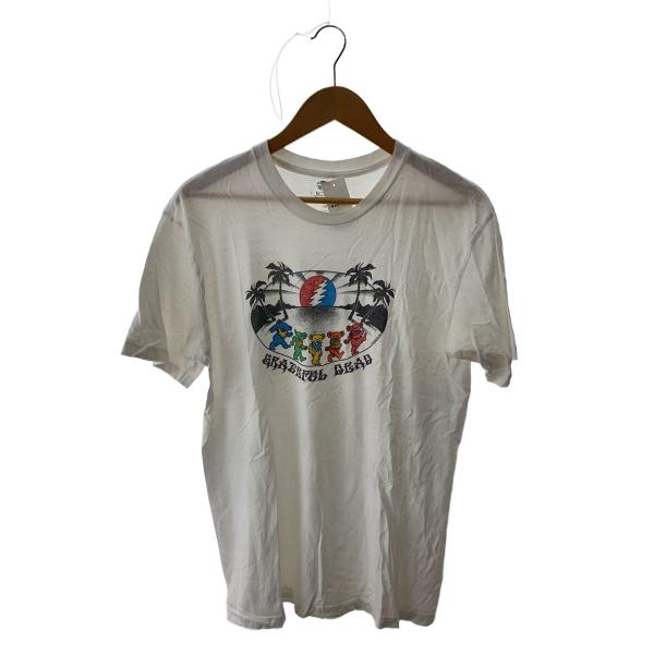 LIQUID BLUE◆GRATEFUL DEAD/Tシャツ/M/コットン/ホワイト