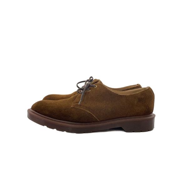 Dr.Martens◆英国製/ドレスシューズ/UK8/ブラウン/スウェード/1461//