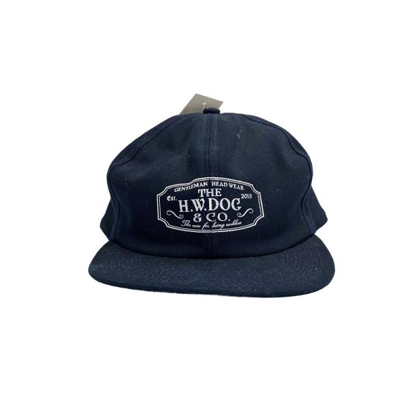 THE H.W.DOG&amp;CO.◆キャップ/--/コットン/NVY/無地/メンズ//