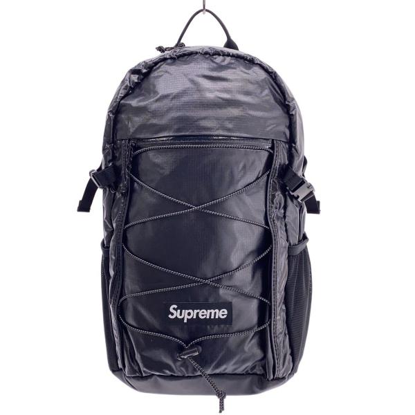 Supreme◆リュック/PVC/BLK/無地