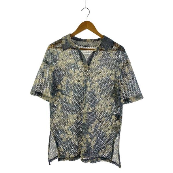 AMERI◆半袖シャツ/FREE/ポリエステル/マルチカラー/総柄/02410490450