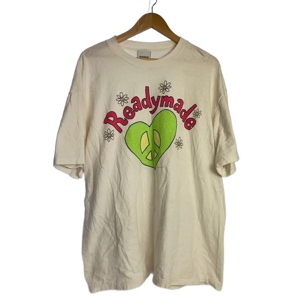 READYMADE◆Tシャツ/XL/コットン/WHT/RE-CO-WH-00-00-275