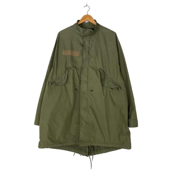 ALPHA INDUSTRIES◆M-65/パーカーライトシェル/モッズコート/M/コットン/カーキ...