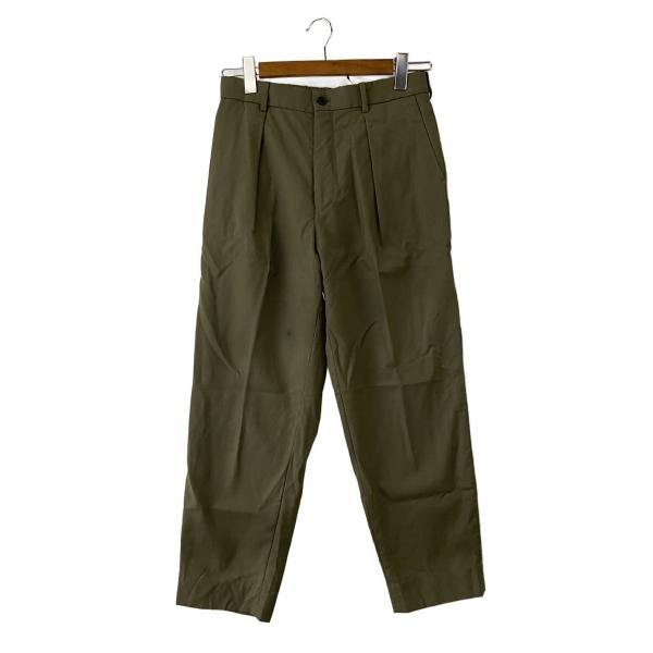 MARKAWARE◆スラックスパンツ/3/ウール/GRN/A20A-04PT01C