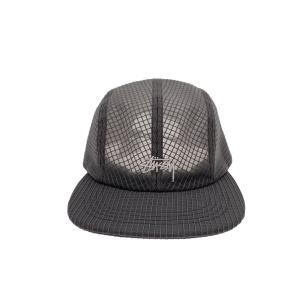 STUSSY◆キャップ/FREE/ポリエステル/GRY/メンズ/1321038