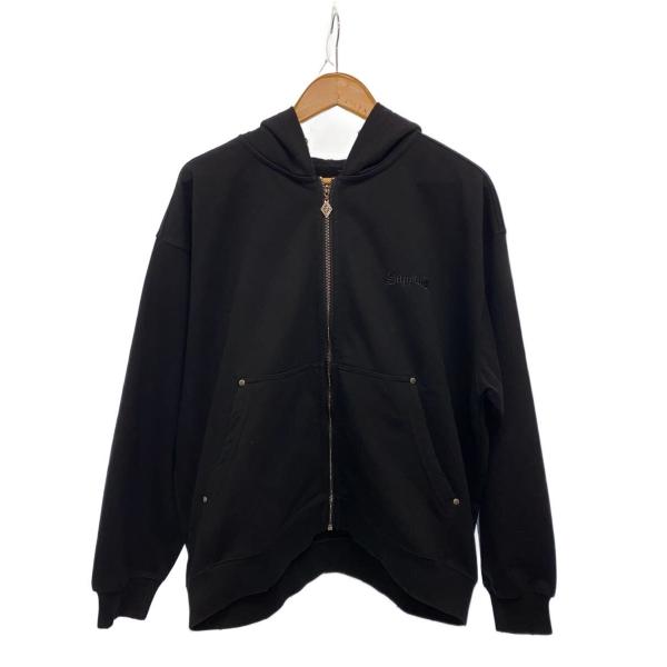 SUPPLIER◆PiercedTribalCrossZipHoodie/ジップパーカー/L/コット...