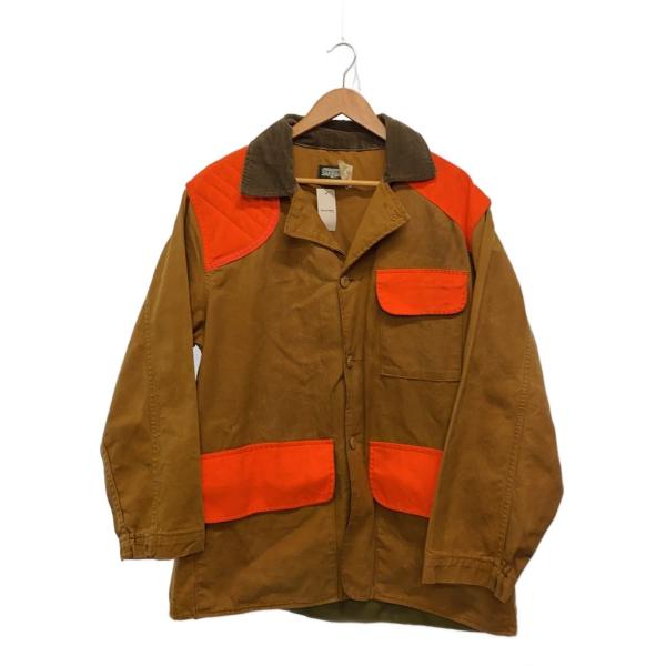 SAFTBAK◆カバーオール/--/--/CML/無地/80s/MADE IN USA/アメリカ製