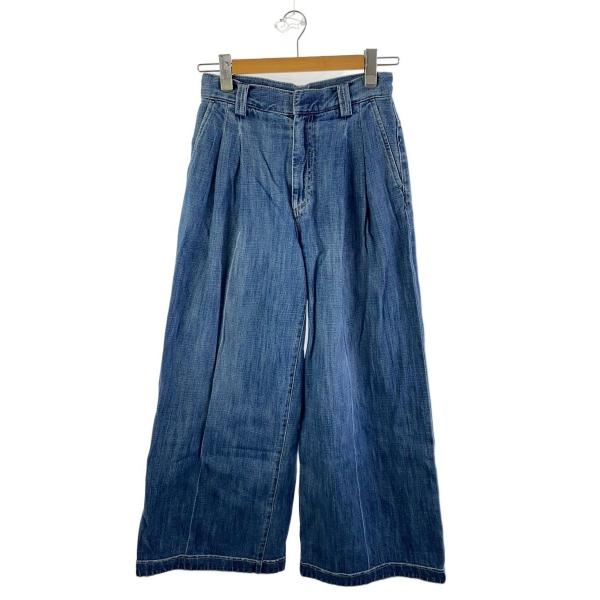 R’IAM-PLAGE◆25SS/ルーズワイドデニム/38/デニム/IDG/25-030-922-6...