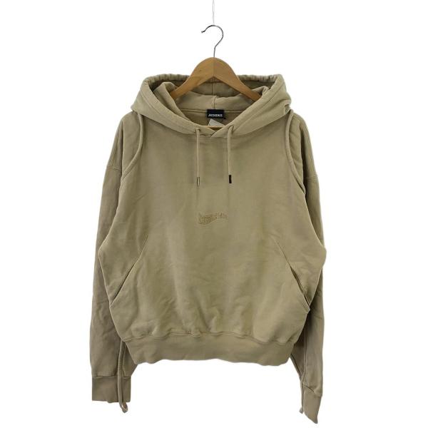 JACQUEMUS◆I/Organic Cotton Hoodie/パーカー/M/コットン/BEG/...